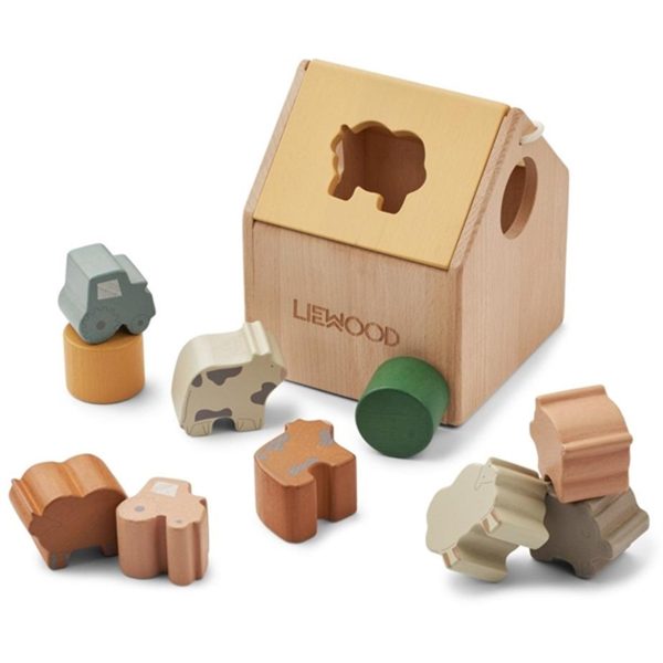 Liewood Ludwig Puzzle House Sandy Multi Mix Fashion