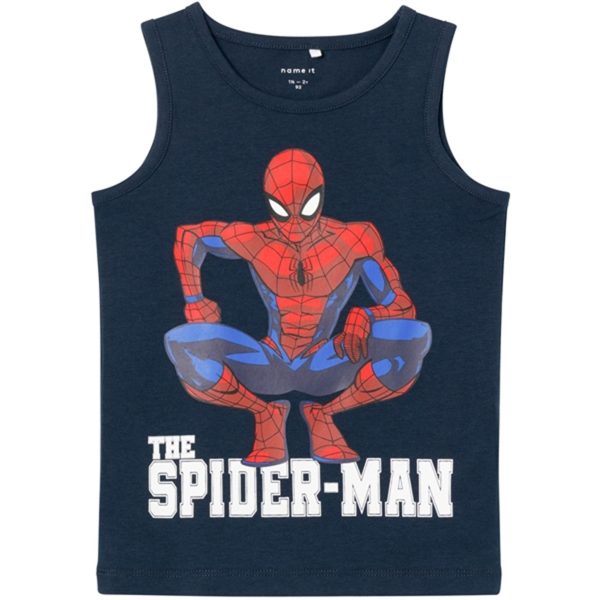 Name it Dark Sapphire Nihil Spiderman Tank Top For Sale