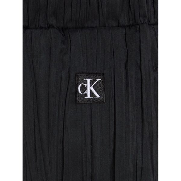 Calvin Klein Festive Plisse Pants Ck Black Discount