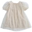 Dolly by Le Petit Tom Pearl Tulle Puff Aline Dress Pearl Fashion