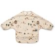 Liewood Merle Printed Cape Bib Farm   Sandy on Sale