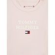 Tommy Hilfiger Baby Th Logo LS Body Whimsy Pink For Discount