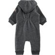 Mikk-Line Wool Suit W. Hood Anthracite Melange Online