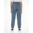 Calvin Klein Structured Nylon Trackpants Goblin Blue Hot on Sale