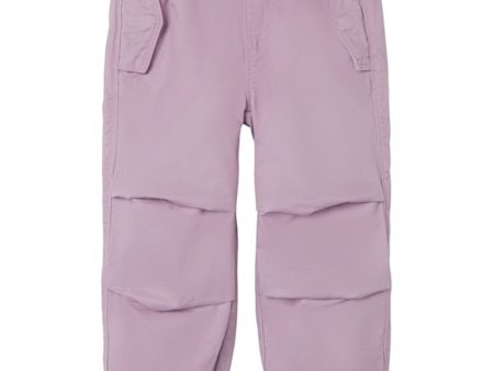 Name it Lavender Mist Bella Twill Cargo Pants Hot on Sale