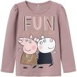 Name it Deauville Mauve Namira Peppa Pig Blouse Discount