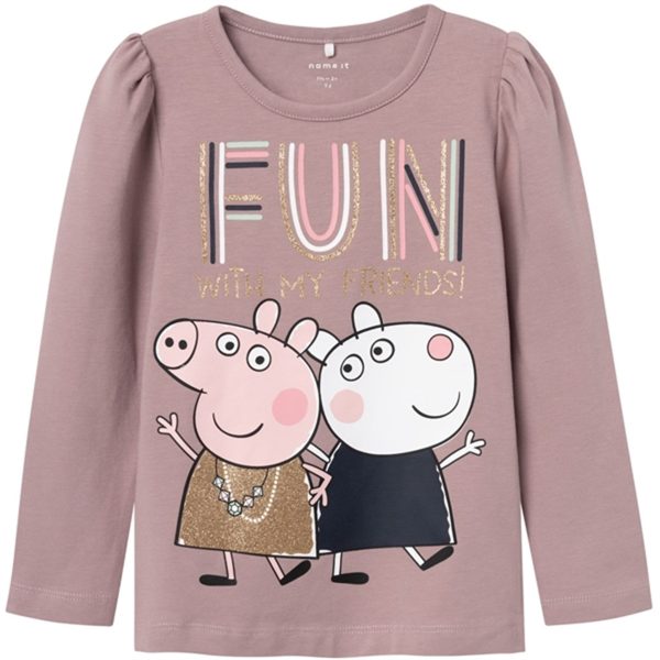 Name it Deauville Mauve Namira Peppa Pig Blouse Discount