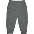 FUB Baby Lamb Wool Pants Charcoal Melange Sale