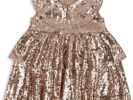 Konges Sløjd Gold Blush Starla Sequin Dress For Discount