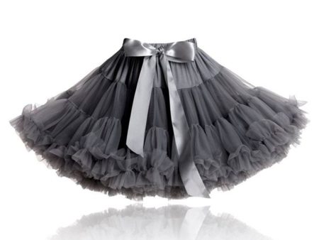 Dolly by Le Petit Tom Skirt Dark Grey Hot on Sale