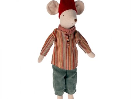 Maileg Christmas Mouse, Medium - Boy Online Sale