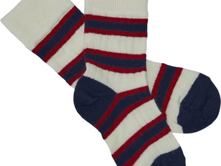 FUB 2-Pack Two-Tone Striped Socks Royal Blue Online