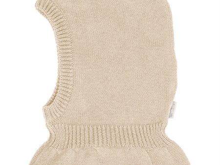 Copenhagen Colors Cream Balaclava Knitted Cotton w. Lining Sale