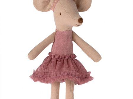 Maileg Ballerina Mouse, Big Sister - Heather For Cheap