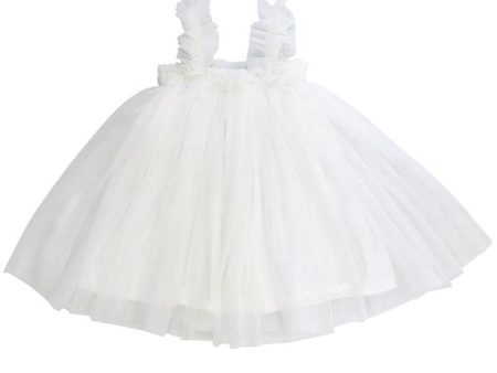 Dolly by Le Petit Tutu Dress White on Sale