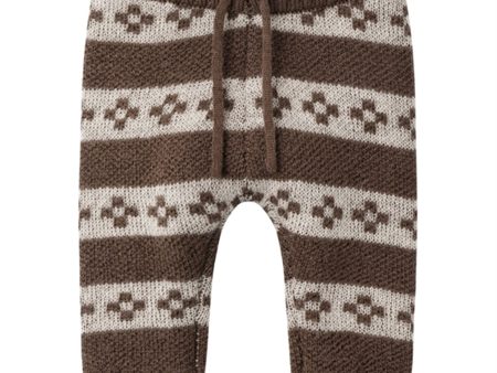 Lil Atelier Rain Drum Roger Knit Pants Cheap