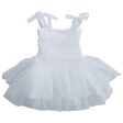 Dolly by Le Petit Tom Pearl Tulle Ballerina Dress White Hot on Sale