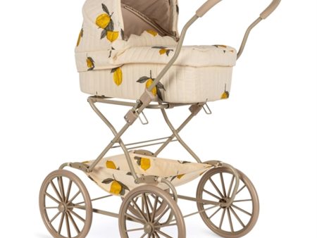 Konges Sløjd Doll Pram Glitter Mon Grand Citron Glitter Hot on Sale