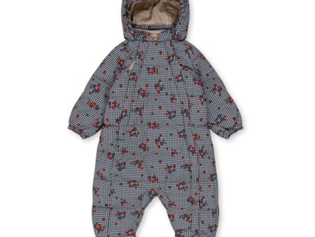 Konges Sløjd Blossom Check Baby Down Onesie Online