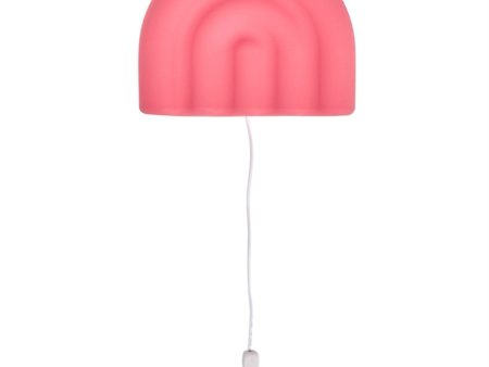 OYOY Rainbow Wall Lamp EU Cherry Red on Sale