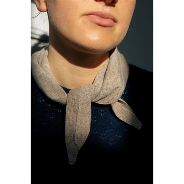 HOLMM Toast Foty Cashmere Knit Scarf Online now