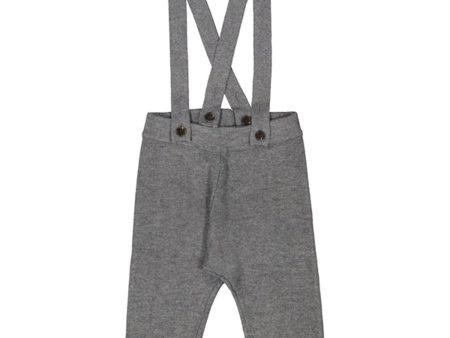 MarMar Grey Drizzle Pirol Suspender Pants For Discount