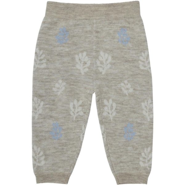 FUB Baby Jaquard Pants Light Beige Melange Online