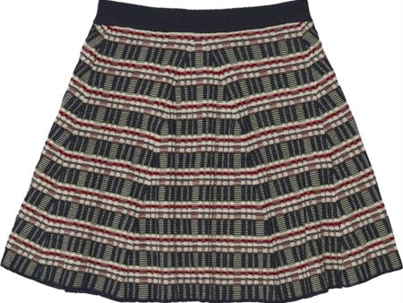 FUB Rib Skirt Dark Navy Online Sale