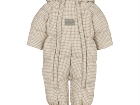 MarMar Obert Puffer Outdoor Suit Wood Check Fashion