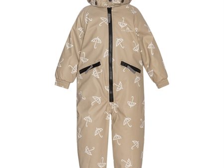 Ver de Terre Rubber Winter Suit Cloud Cream Print Supply