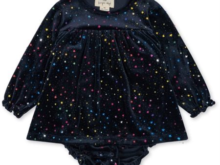 Konges Sløjd Etoile Multi Sparkle Jingle Glitter Romper Dress Discount