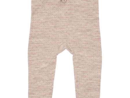 Copenhagen Colors Pale Cream Melange Merino Pants Pointelle Online