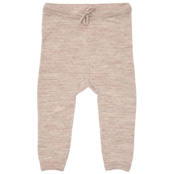 Copenhagen Colors Pale Cream Melange Merino Pants Pointelle Online