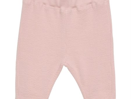 FIXONI Misty Rose Pants Waffle Cheap