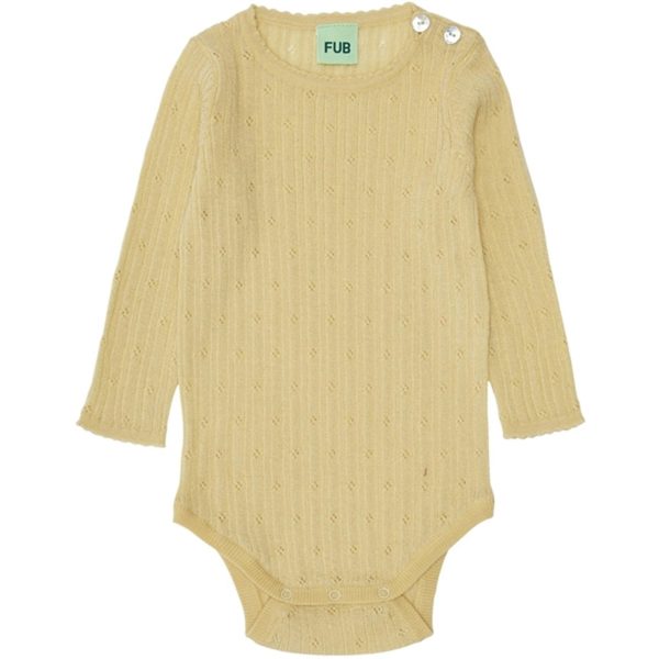 FUB Baby Pointelle Body Buttermilk For Sale