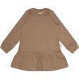 Petit Piao® Walnut Sweat Dress Waffle Fashion