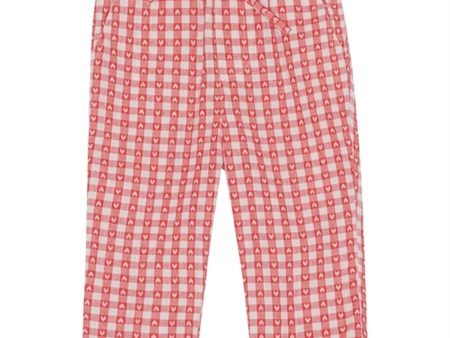 Flöss Ally Pants Heart Gingham on Sale