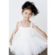 Dolly by Le Petit Tom Pearl Tulle Ballerina Dress White Hot on Sale