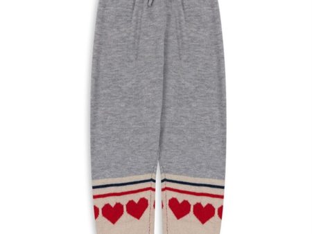 Konges Sløjd Heart Stripe Maxime Knit Pants For Sale