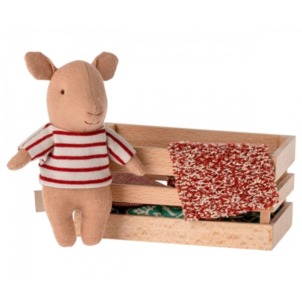 Maileg Pig In Box, Baby - Girl Sale