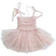 Dolly by Le Petit Tom Pearl Tulle Ballerina Dress Pink Hot on Sale