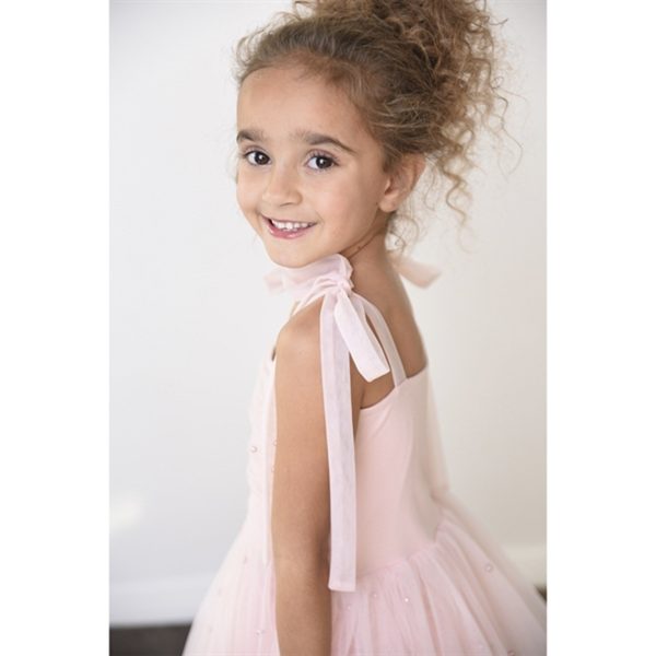 Dolly by Le Petit Tom Pearl Tulle Ballerina Dress Pink Hot on Sale