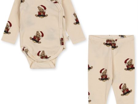 Konges Sløjd Christmas Teddy Basic Newborn Set Online