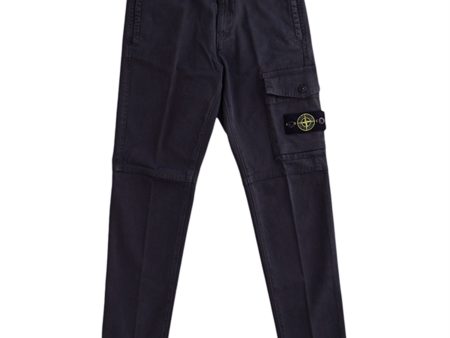 Stone Island Junior Pants Navy Blue Fashion