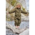 Konges Sløjd Dark Olive Nohr Solid Snow Suit Supply