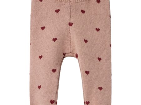 Lil Atelier Nougat Saran Knit Pants Discount