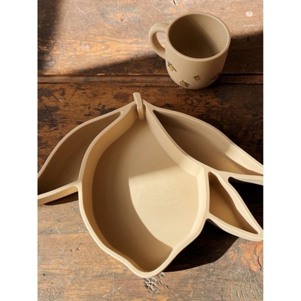 Konges Sløjd Warm Clay Silicone Lemon Bowl and Cup For Sale