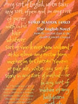 Ford Madox Ford: English Novel [1997] paperback Supply