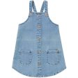 Lil Atelier Medium Blue Denim Etems Denim Dress Online Hot Sale